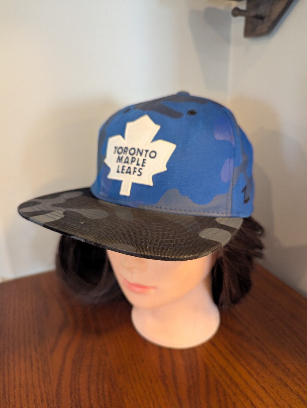 Maple Leafs Zephyr Hat NHL Licenced Maple Leafs Hockey Hat Flat Cap Snap Back OS